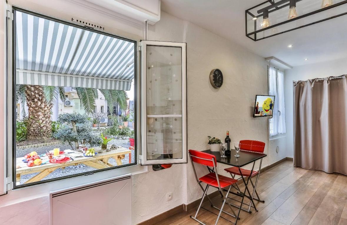 Le Refuge Avec Terrasse Et Jardin, En Plein Centre-Ville, Gare 5 Minutes A Pieds Niza Exterior foto