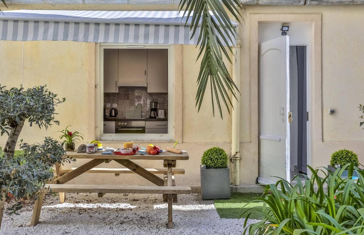 Le Refuge Avec Terrasse Et Jardin, En Plein Centre-Ville, Gare 5 Minutes A Pieds Niza Exterior foto
